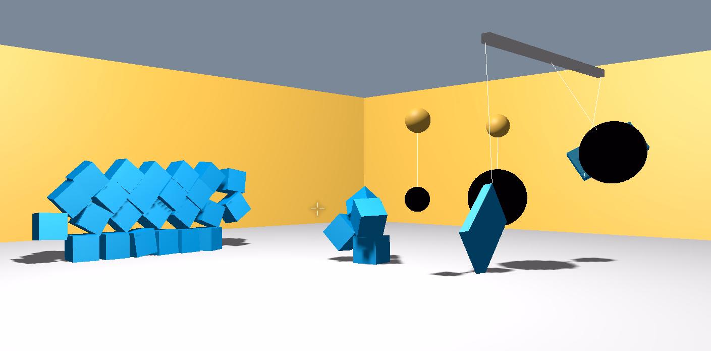 Game Physics Engine Implementation using OpenGL